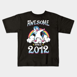 Awesome Since 2012 Kids T-Shirt